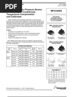 Integrated Silicon Pressure Sensor On-Chip Signal Conditioned, Temperature Compensated and Calibrated