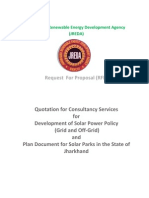 JREDA RFP For Solar Counsaltancy