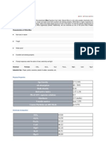 Specification Wihite Minerals