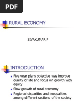 Rural Economy: Sivakumar P