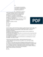 Exercicios Sistema Respiratorio