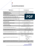 Equazioni Parametriche Di II Grado