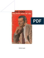 Julio Sosa - Dos Horas Antes Del Alba - Libro de Poemas