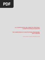 La Codificación Del Derecho Procesal Constitucional en Bolivia - Revista Boliviana de Derecho 2012