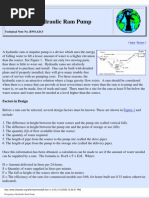 Designing A Hydraulic Ram Pump 2005