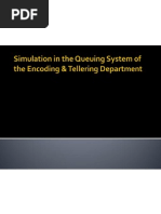 Simulation of Queuing Presentation