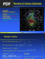 Lecture 2: Review of Vector Calculus: Instructor: Dr. Gleb V. Tcheslavski Contact: Office Hours: Class Web Site