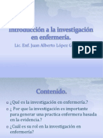 Introducción A La Investigación en Enfermería