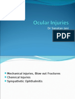 Ocular Injuries