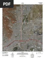 Topographic Map of El Paso