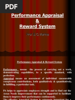 Performance Appraisal & Reward System