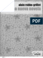 Robbe-Grillet - Por Una Nueva Novela (1a Parte)