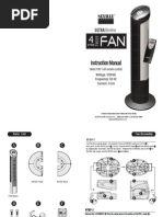 Seville Classic Tower Fan 2011 - Instruction Sheet (31!08!2011)