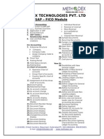 Methodex - Sap Fico