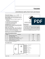 TDA2005 Datasheet