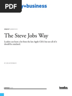 The Steve Jobs Way