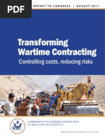 Commission On Wartime Contracting in Iraq and Afghanistan Finalreport-Lowres