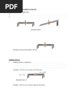 2.9 Idea of Equilibrium Forces: Examples: The Forces Are Acting in One Direction