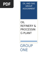 Oil Rifinery and Processing Plant