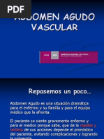 Abdomen Agudo Vascular y Hemorragico UNL - DR Guala