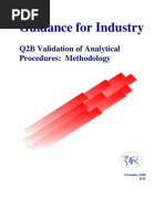 ANALYTICAL VALIDATION Ich FDA Methods Methodology Ichq2b