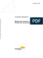 As 2902-2005 Medical Gas Systems - Low Pressure Flexible Hose Assemblies