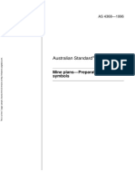 As 4368-1996 Mine Plans - Preparation and Symbols