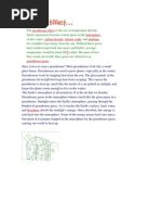 Greenhouse Effect Atmosphere Carbon Dioxide Nitrous Oxide Methane