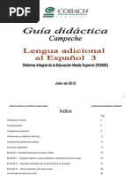 Guía Didáctica Inglés III 2012B