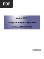 Manual de Servicio Aficio MPC2500