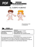 Planificacion Completa El Cuerpo Humano (Rosibel)