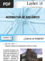 Normativa de Andamios