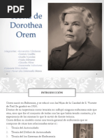 Teoría de Dorothea Orem