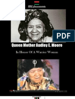 Queen Mother Audley E Moore in Honor of A Warrior Woman