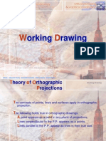 Working Drawing Dimensions Sections