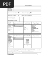 Property Verification Format