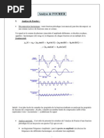 Analyse de FOURIER