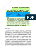 Análisis Del Índice de Elasticidad y Fuerza Reactiva