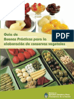 BPM en La Elaboracion de Conservasvegetales