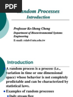 Random Processes: Professor Ke-Sheng Cheng