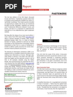 Fasteners: The ESG Report