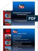 Transportes Graneles en Venezuela Tendencias 2012