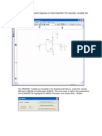 Cmos Inverter Cicuit Using Pspice