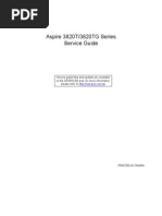 Acer Aspire 3820TG Service Guide