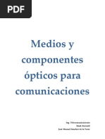 Medios y Componentes Opticos para Comunicaciones Practica 1