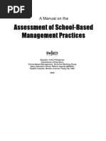 School-Based Management Manual