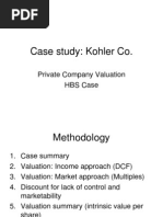 Kohler Case Study