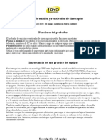 Probador de Emisión y Reactivador de Cinescopios