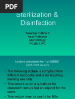 Sterilization &amp Disinfection