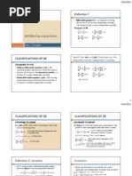 Differential Equations: Definition 1